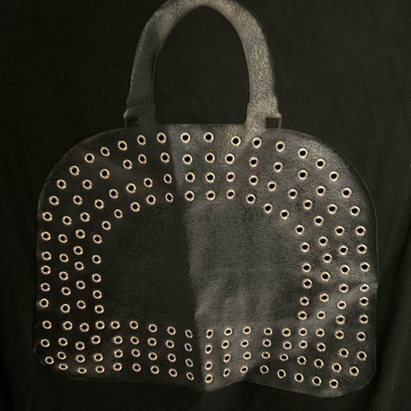 Vicolo Handbag Appliqué Boatneck  Tunic Top - Picture 2 of 6